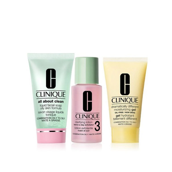 ست سه مرحله ای پوست مختلط تا چرب کلینیک