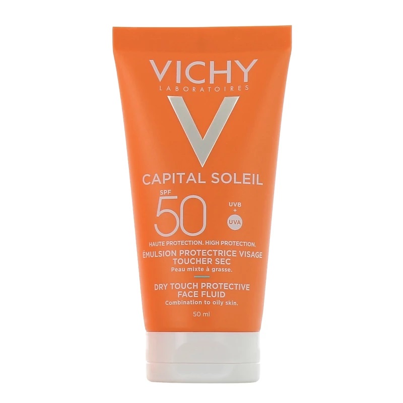 کرم ضد آفتاب ویشی مدل Capital Soleil حجم 50 میلی لیتر