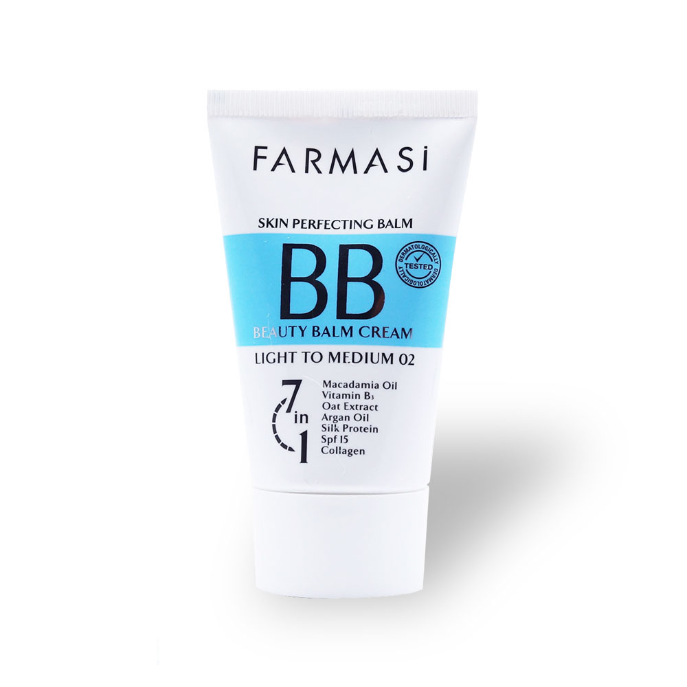 بی بی کرم فارماسی رنگ ligt to medium 02