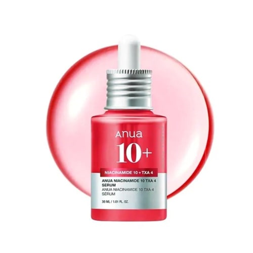 سرم نیاسینامید آنوا ANUA Niacinamide 10% + TXA 4% | کنترل منافذ و روشن‌کننده پوست