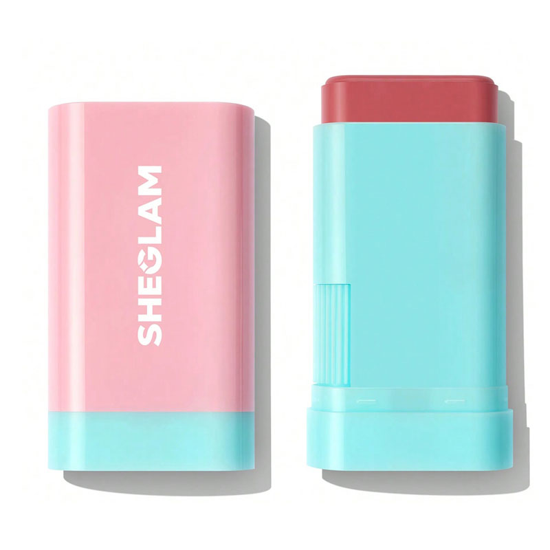 رژ گونه استیکی شیگلم Sheglam سری Glass Glow رنگ Brisk Babe وزن 15 گرم