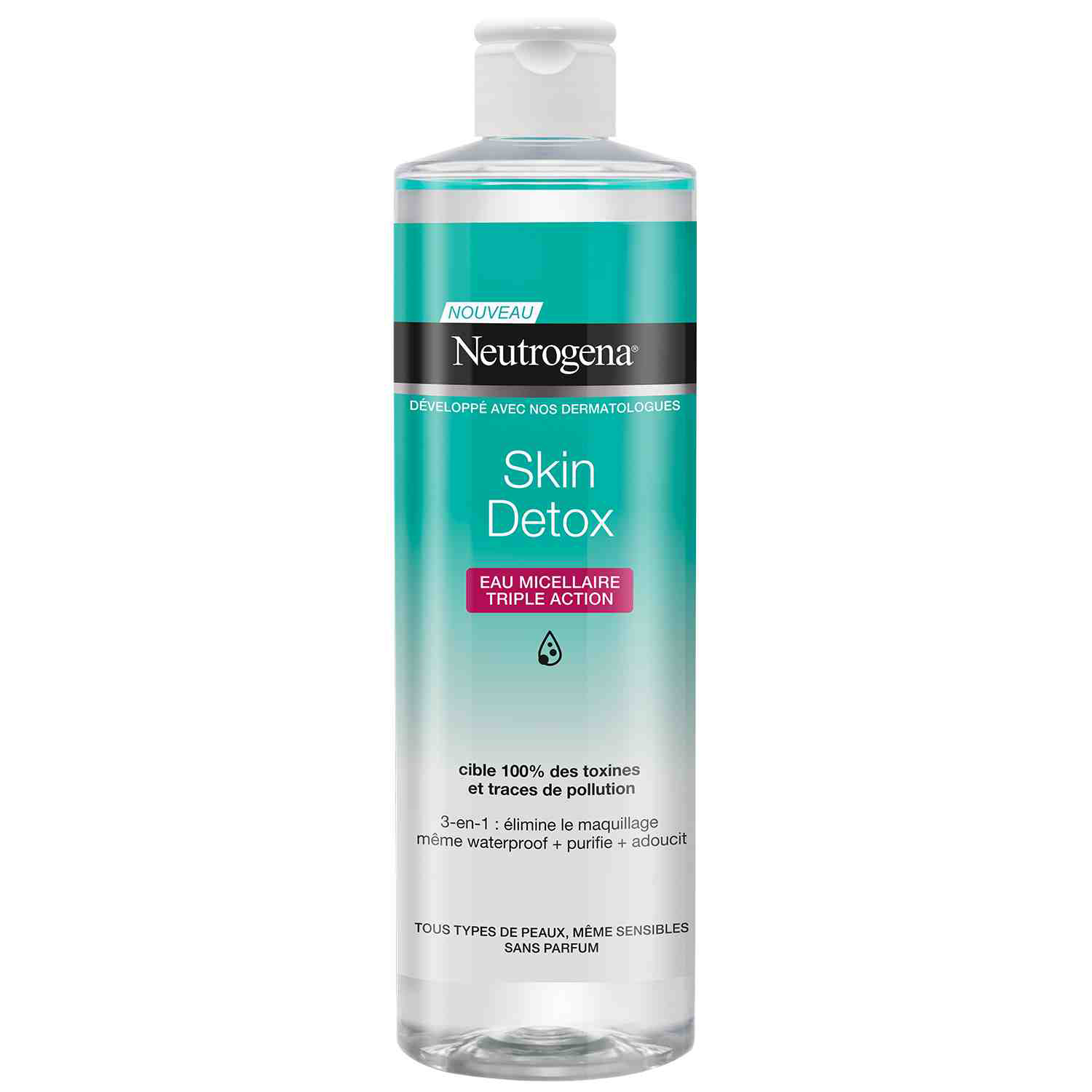 میسلار واتر سم زدا Skin Detox نوتروژینا