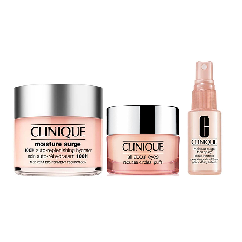 ست آبرسان کلینیک(آبرسان ۱۰۰ ساعته،‌ اسپری و دور چشم)